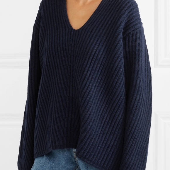 ACNE Studios Deborah Ribbed Wool Sweater New